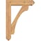 Ekena Millwork Legacy Arts and Crafts Smooth Bracket w/ Offset Brace, Western Red Cedar, 5 1/2"W x 20"D x 28"H BKT0604X20X28LEC03SWR - alternate 2